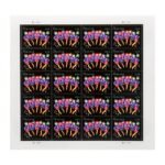 2011 Neon Celebrate-USPS Forever Stamps（Sheet） - Image 2