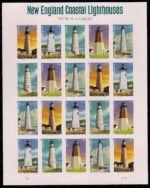 2013 New England lighthouses-USPS Forever Stamps（Sheet） - Image 2