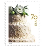 2014 66c Imperf Wedding Cake-USPS Forever Stamps（Sheet）