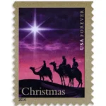 2014 Christmas Magi -USPS Forever Stamps（Booklet）