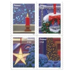 2016 Holiday Windows-USPS Forever Stamps（Booklet）