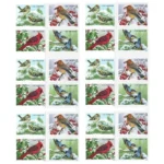 2016 Songbirds in Snow-USPS Forever Stamps（Booklet） - Image 2