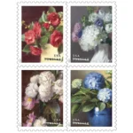 2017 Flowers From The Garden-USPS Forever Stamps（Booklet）