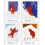 2017 The Snowy Day-USPS Forever Stamps（Booklet）