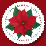 2018 Global Poinsettia-USPS Forever Stamps Book of 50