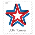 2019 Star Ribbon-USPS Forever Stamps（Sheet）