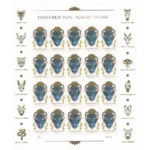 2020 Lunar New Year Of the Rat-USPS Forever Stamps（Sheet） - Image 2