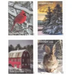 2020 Winter Scenes-USPS Forever Stamps（Booklet）