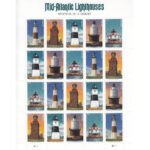 2021 Mid-Atlantic Lighthouses-USPS Forever Stamps（Sheet）