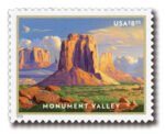 2022 $8.95 Monument valley-Priority Mail Express Stamps Sheet of 20