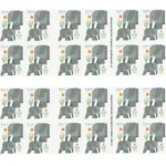 2022 Elephants-USPS Forever Stamps（Booklet） - Image 2