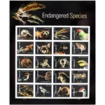 2023 Endangered Species-USPS Forever Stamps（Sheet） - Image 2