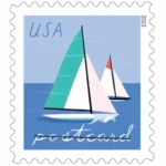 2023 Sailboats Postcard-USPS Forever Stamps（Sheet）