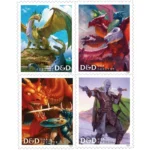 2024 Dungeons & Dragons-USPS Forever Stamps（Sheet）