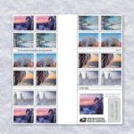 2025 Winter Landscapes-USPS Forever Stamps（Sheet） - Image 2